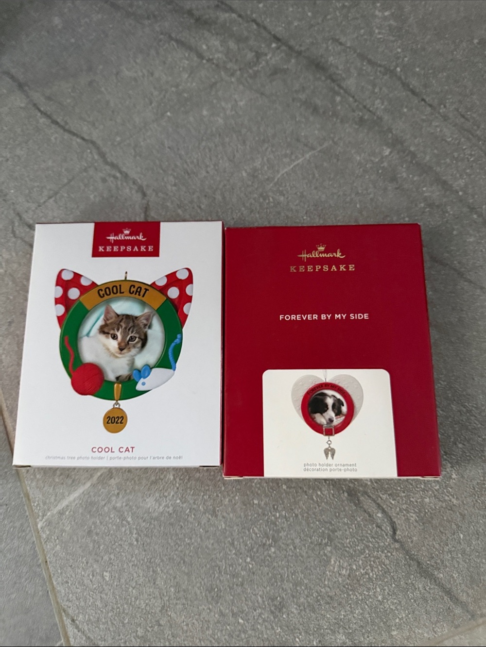 Hallmark Cool Cat Keepsake Ornament - Red, White & Green
